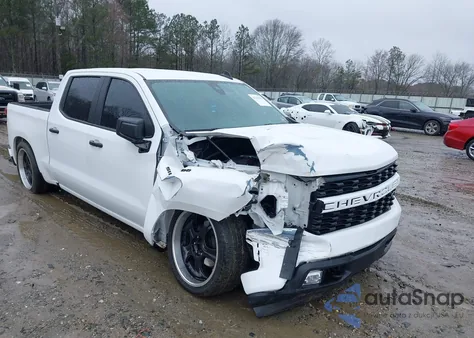 2022 Chevrolet Silverado 1500 Ltd 2Wd Short Bed Custom z USA, uszkodzony, nr VIN 1GCPWBEK0NZ166640